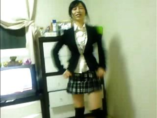 Korean Amateur School Uniform Bj