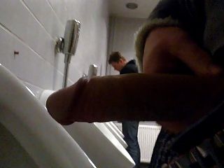 Jerking At The Urinal