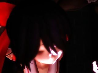 Mmd Sex - Monsters Have Their Way With Reimu.