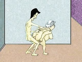 Sexy Anal Granny And Squirt! Animation!