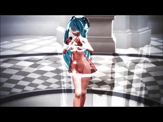 Mmd Blue Hair Cutie For Valentines Gv00097