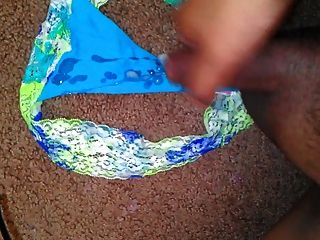 Cum On Nieces Turquoise Vs Thong Panty